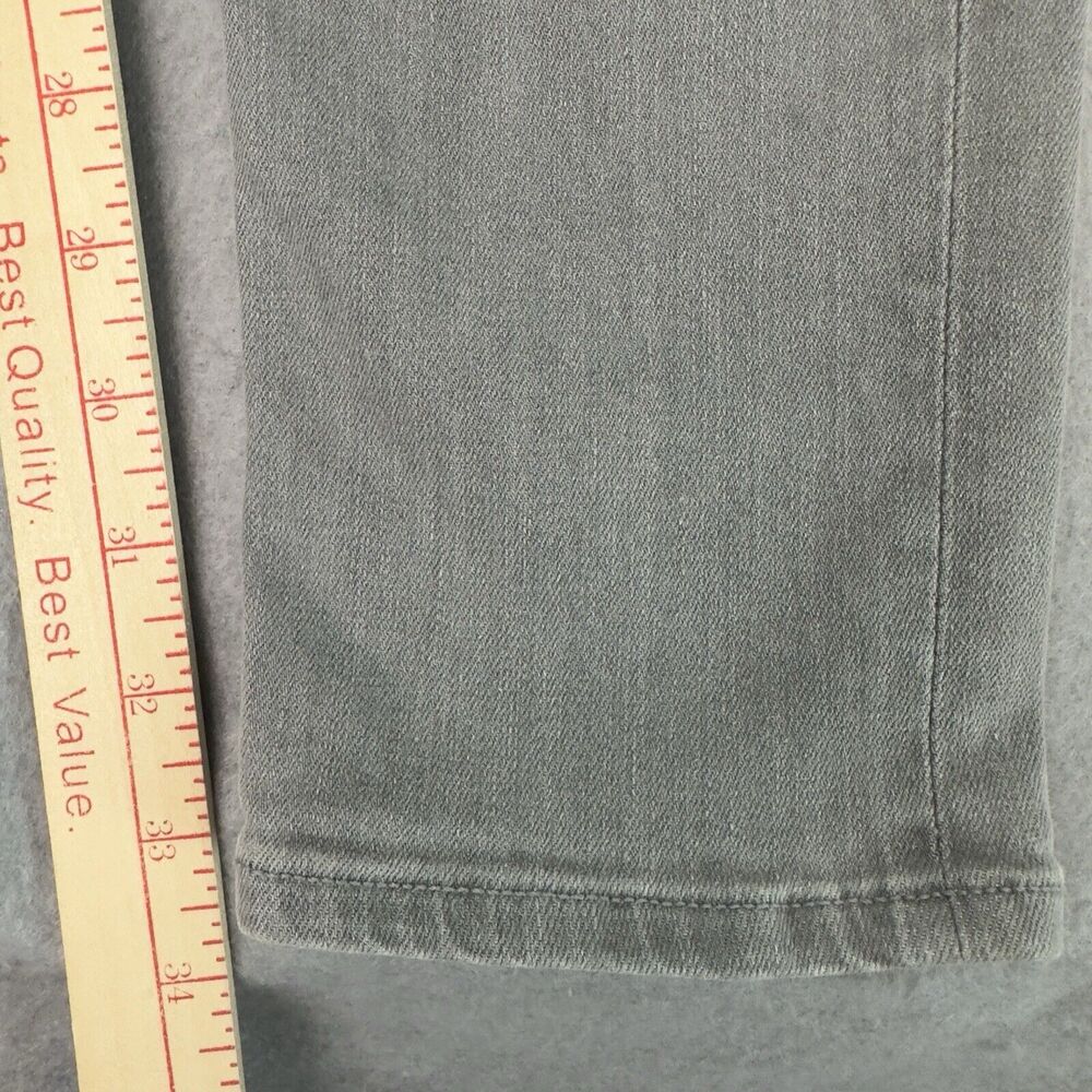 Rag & Bone Jeans Mens 32x34 Aged Gray Fit 1 Skinny Leg Button Fly Made in USA - Picture 9 of 11